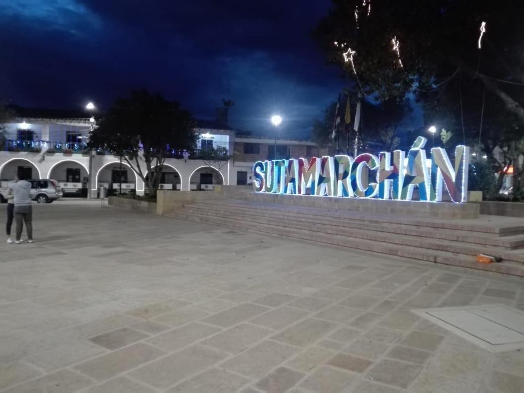 Posada Turistica Estancia Real Sutamarchán Buitenkant foto