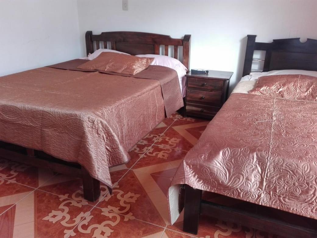 Posada Turistica Estancia Real Sutamarchán Buitenkant foto
